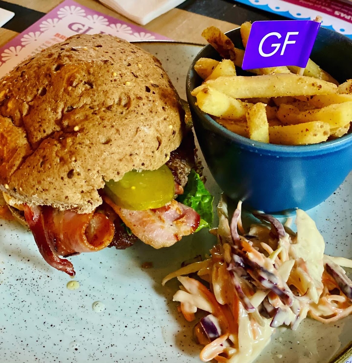 Gluten Free 'GF' Food Flags