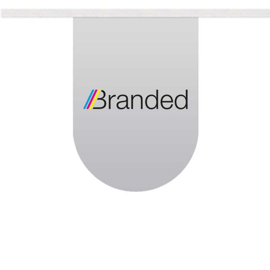 Rounded Promotional Bunting (A5)