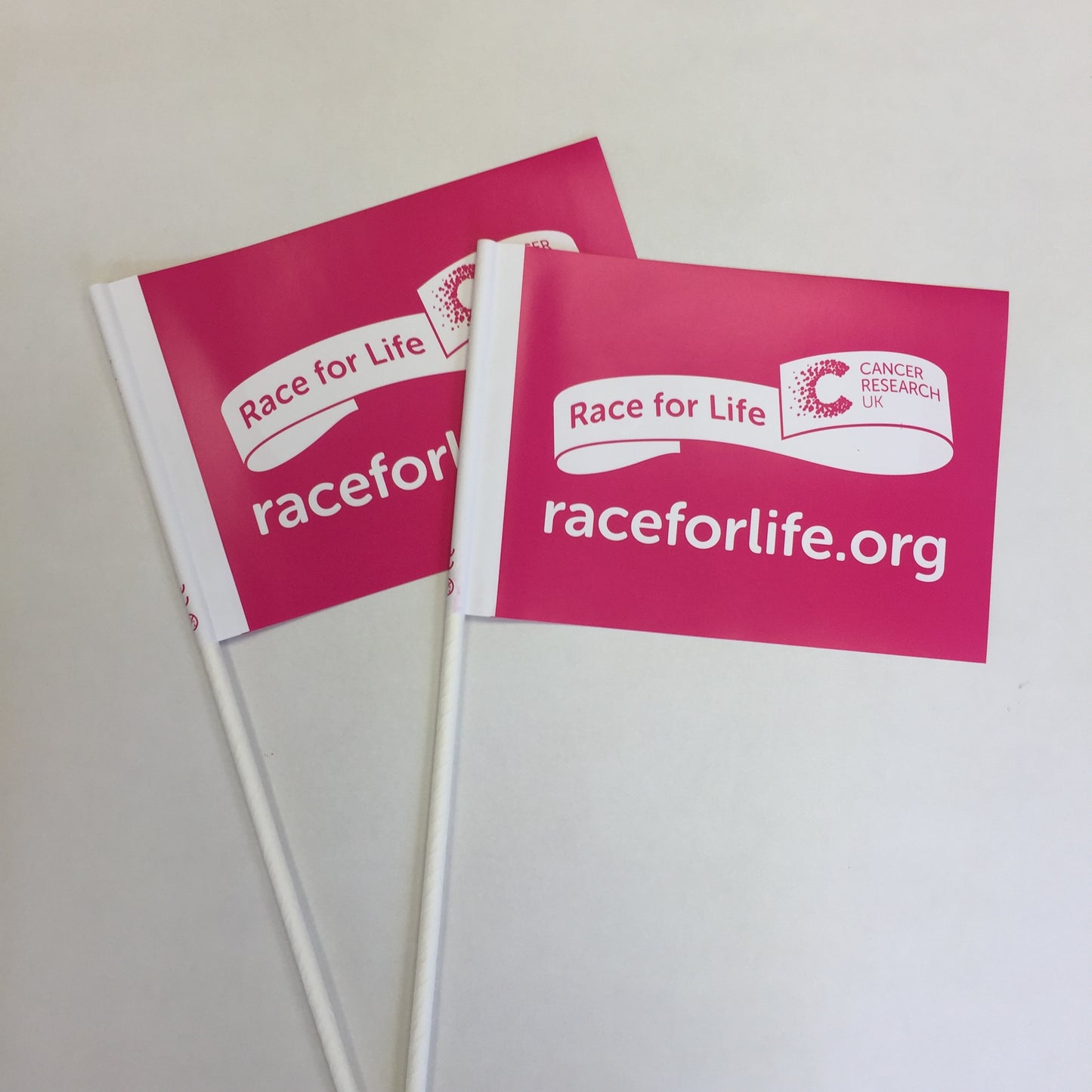 Custom Printed Paper Handwaving Flags (Box of 1000)